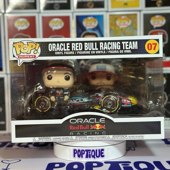 Formula 1 Oracle Red Bull Racing Team Funko Pop! Vinyl Moment - Picture 1 of 6